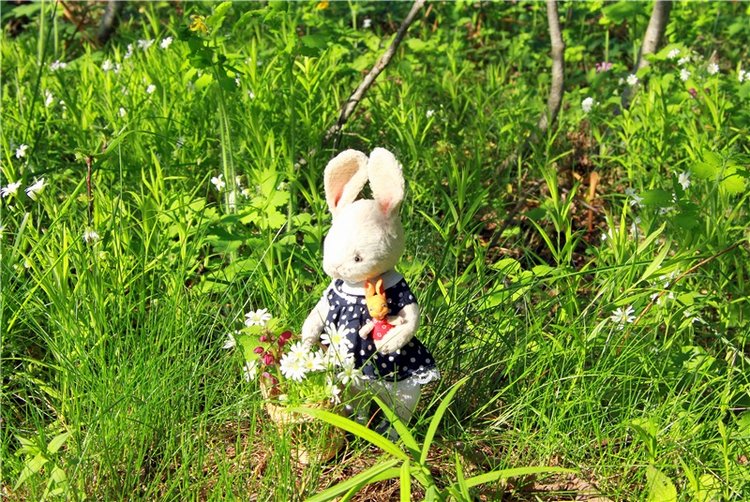 Заюшка Таточка. Авторская ручная работа Труничевой Ирины