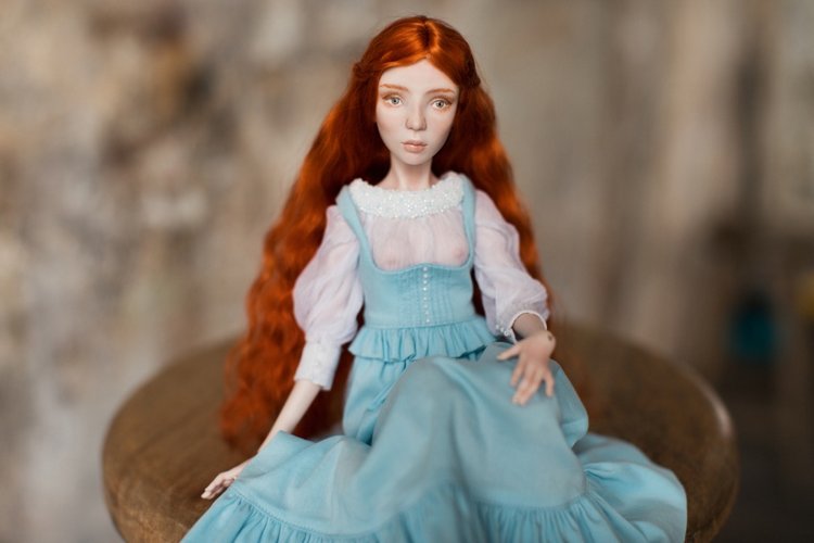 Мои фарфоровые девушки для Салона Кукол (фото 6)