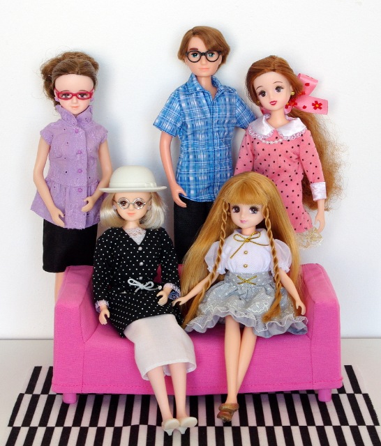 Наши куколки Такара - Ликка, eë семья и друзья (фото 3)