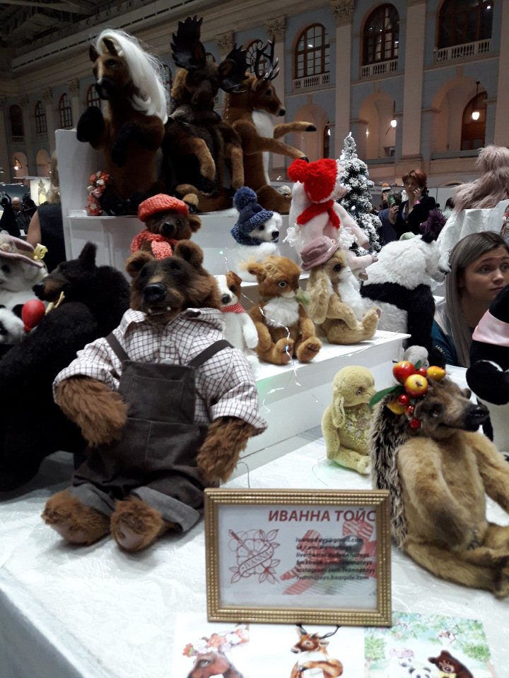 Искусство Куклы. Гостиный двор 2018. Выставку моими глазами - часть 2