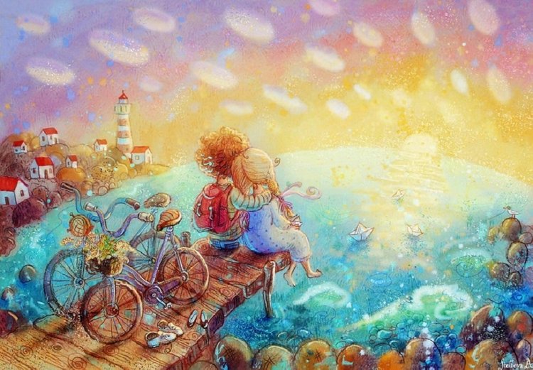 Волшебные иллюстрации — Интересное обо всем: поздравления