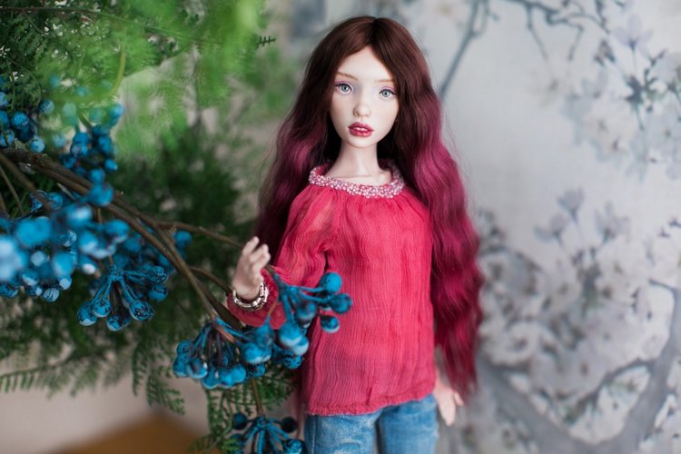 К Весеннему Балу готовы — Авторские шарнирные куклы своими руками: лепка