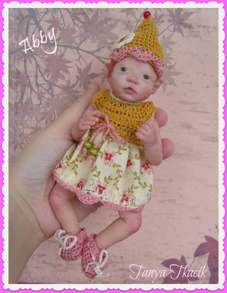 Авторские куклы OOAK из полимерной глины от Tanya Tkacik - часть 2