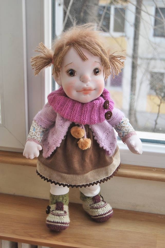 Небольшой обзор Авторских кукол Unique doll