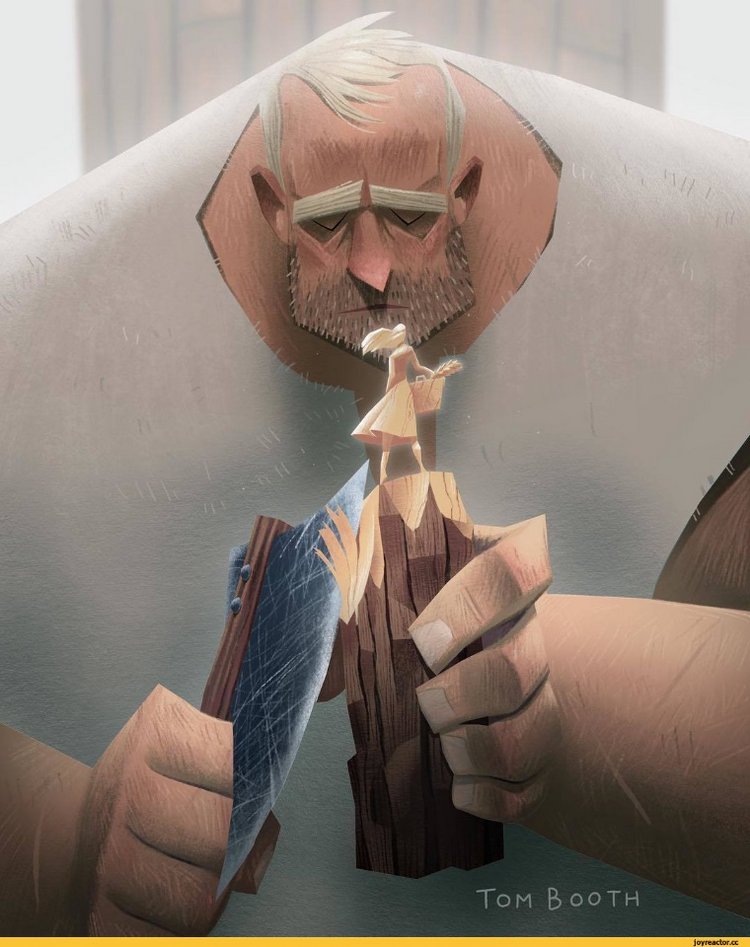 Сентиментальная история о дровосеке и его любимой