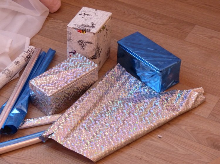 Новогодняя упаковка, провожаем в путь зверяток. Разные фотографии (фото 2)