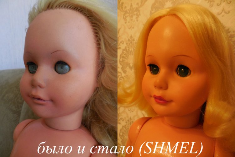 Модница 70-х, реставрация немочки из ГДР