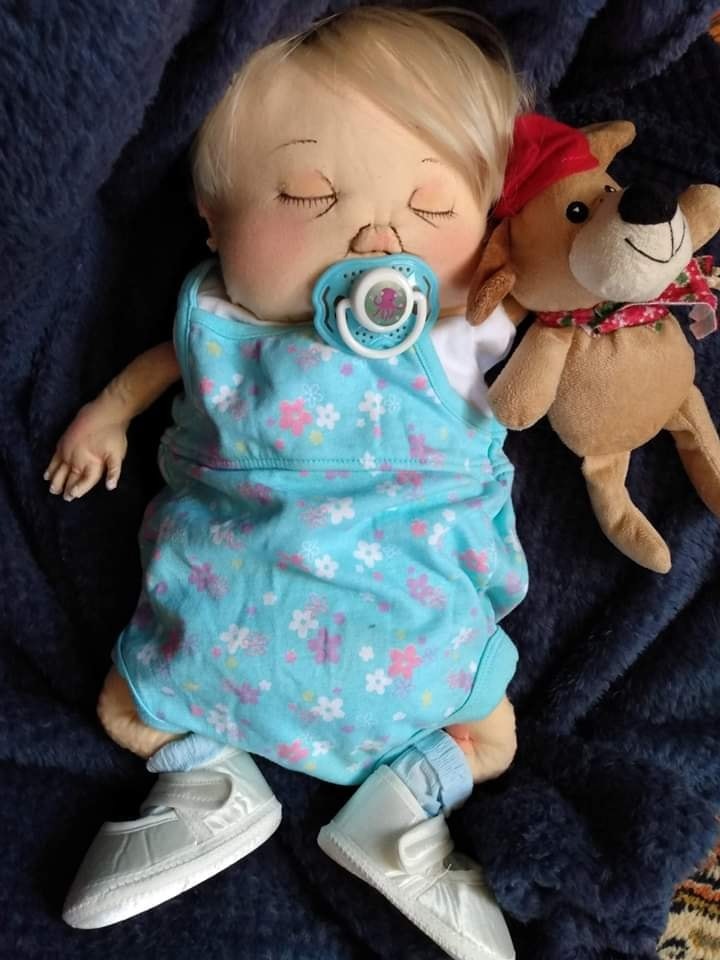 Rag Dolls Precious Creche Babies - Авторские текстильные куклы - ч.2 (фото 9)