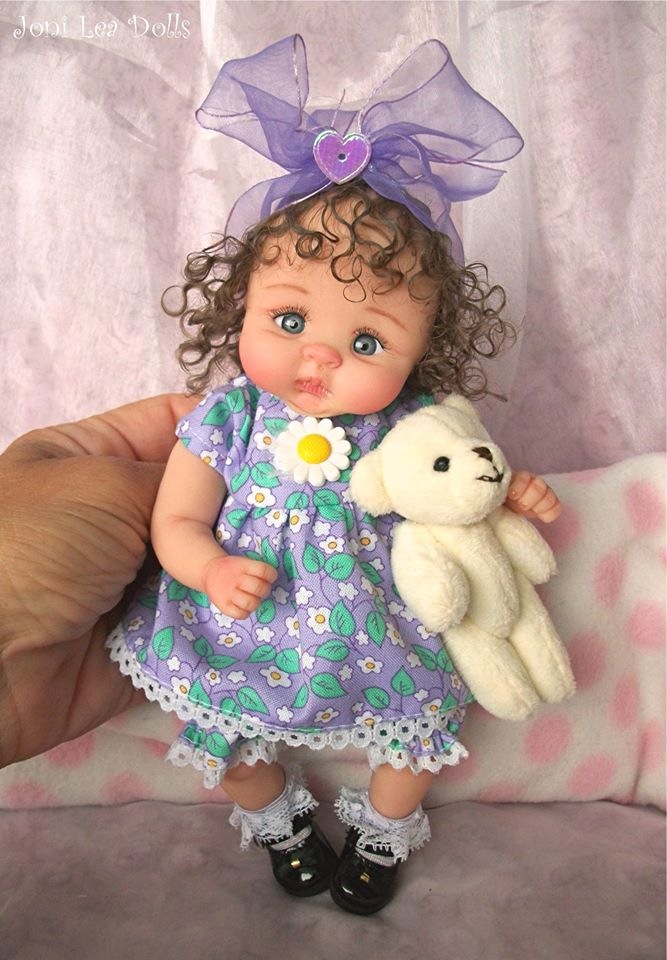 Авторские куклы дети из полимерной глины от Joni Lea - ч.16