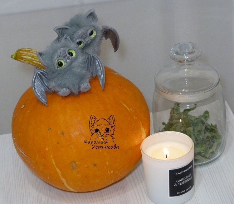 Летучие мышки летят на хеллоуин (фото 6)