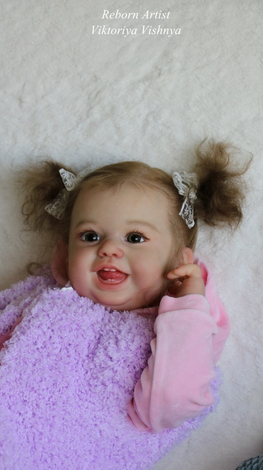 Малышка Хулиганка... куколка реборн Виктории Вишни