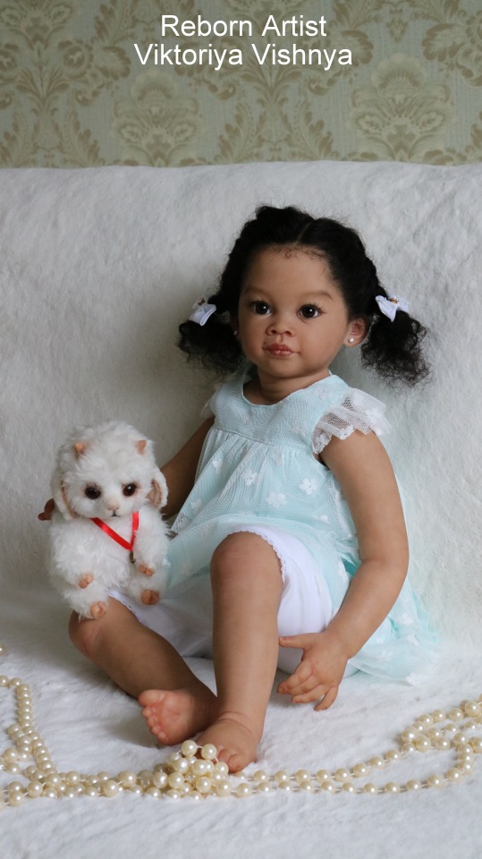 Мейли... куколка реборн Виктории Вишни
