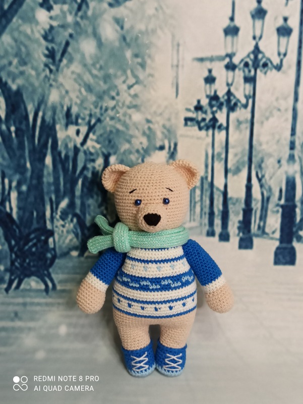 Мишки-близняшки — Вязаные игрушки и амигуруми: крючком