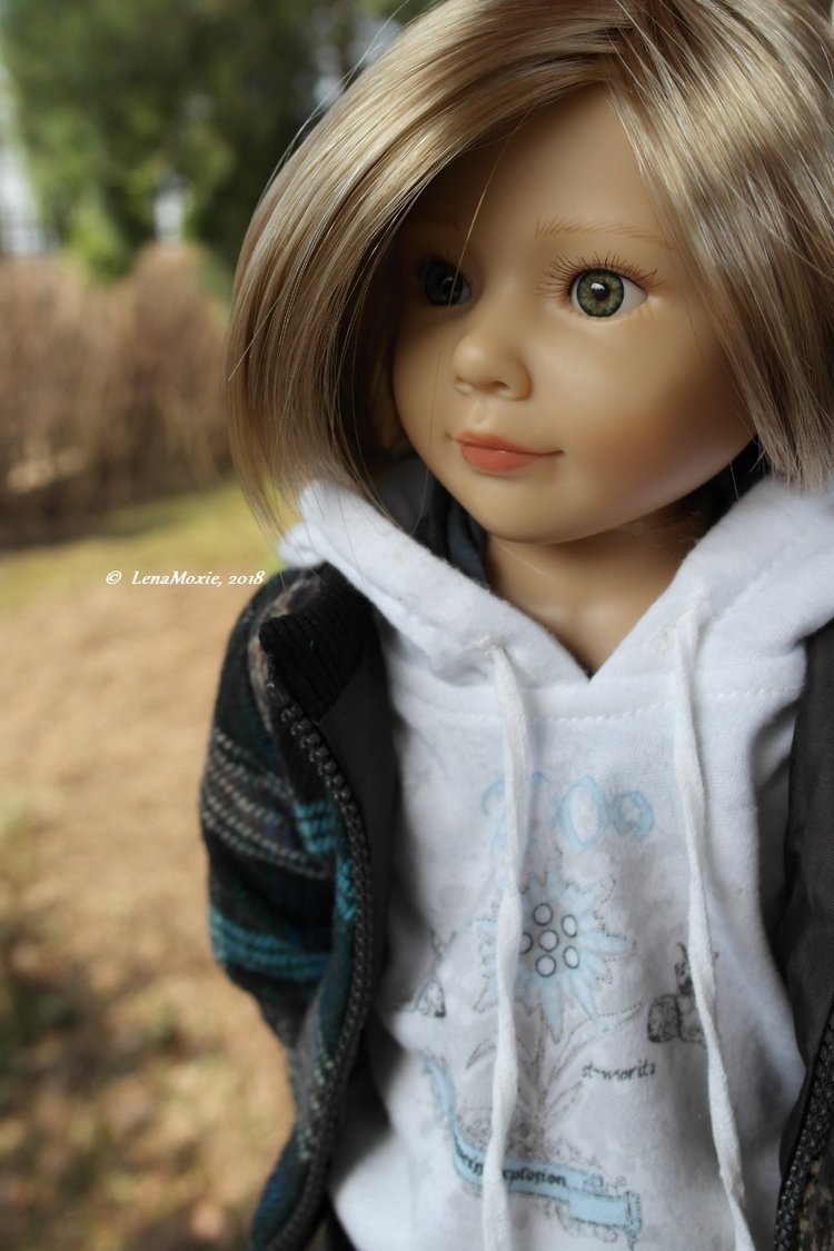 Тарас в апрельском саду — Куклы Kidz'n'Cats (Соня Хартман): шарнирные 46 см