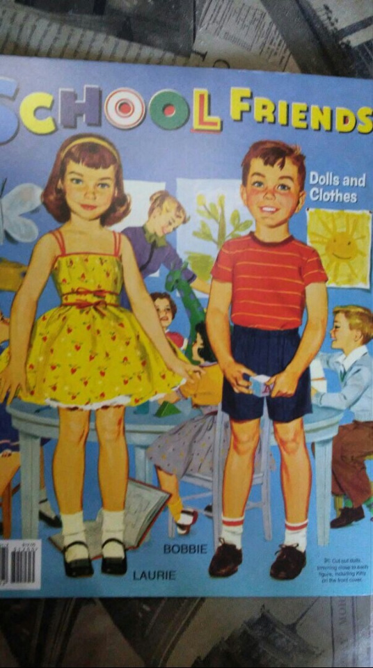 Очень маленькая кукло-встреча. Или ода бумажным куклам