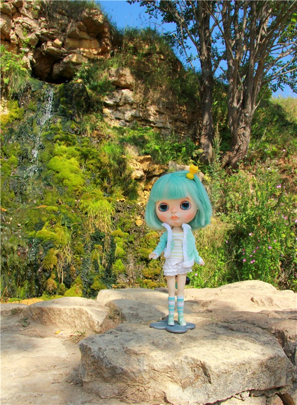 Инопланетянка Нийя. Custom Blythe Doll UFO Go Go Takara