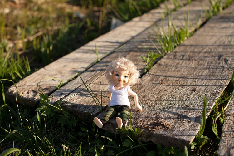 Первая прогулка Мармеладика