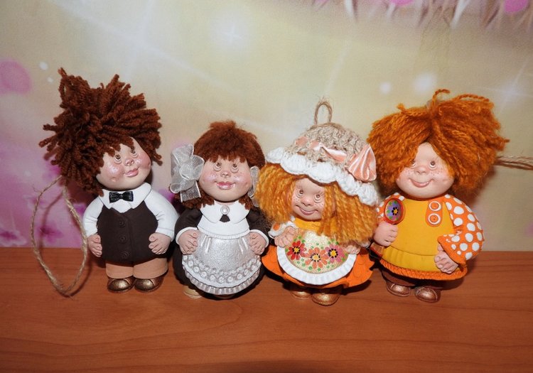 Куклы-колокольчики — Домашние коллекции кукол: фото собраний