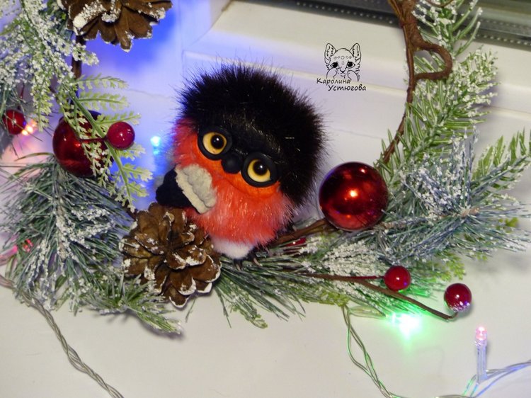 Снегири и новогоднее настроение