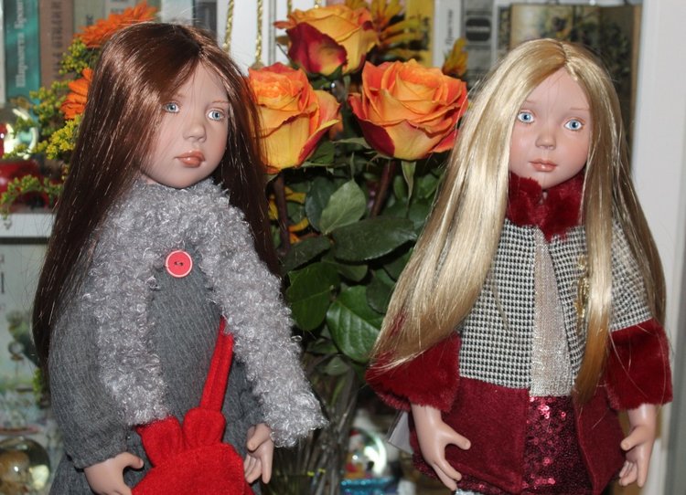 А мы к вам с цветами! Neetje и Verena Zwergnase