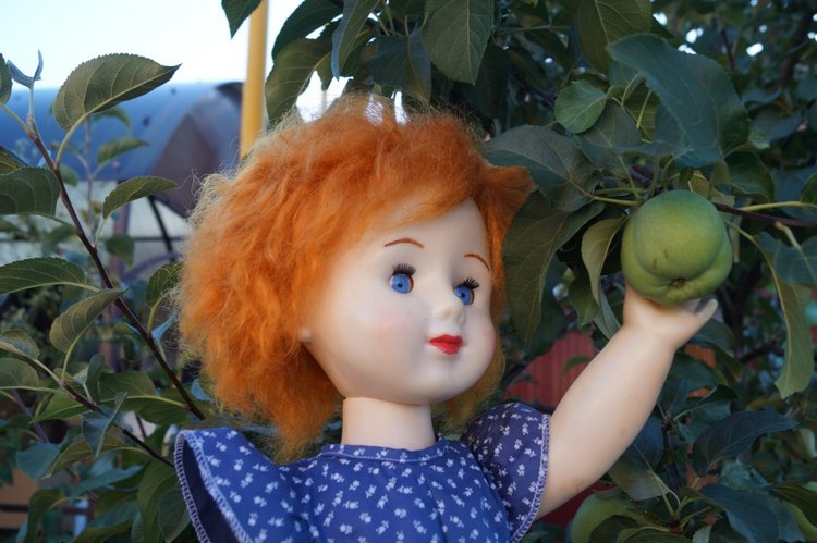 35 лет назад я получила в подарок куклу