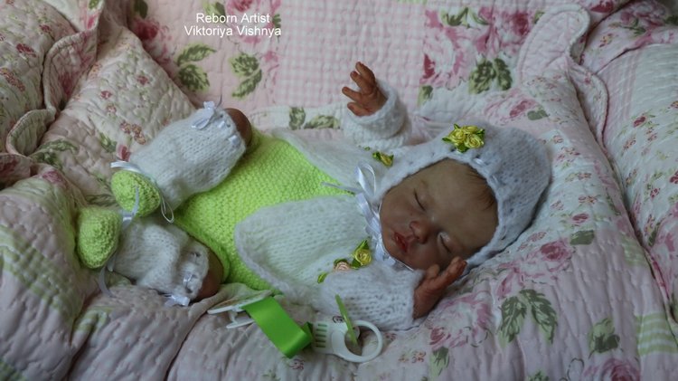 Далила... малышка реборн Виктории Вишни | Бэйбики Далила... малышка реборн Виктории Вишни