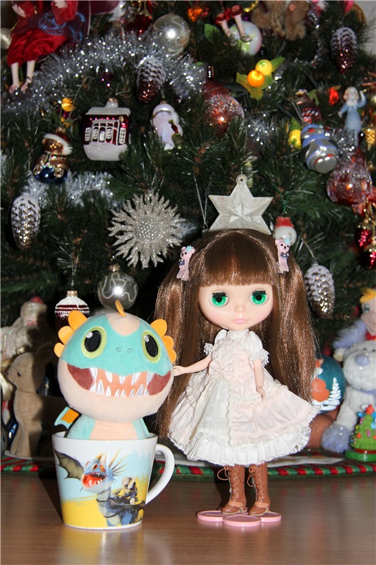 Новогодние встречи — Оригинальные куклы Blythe (Блайз): Takara (фото 9)