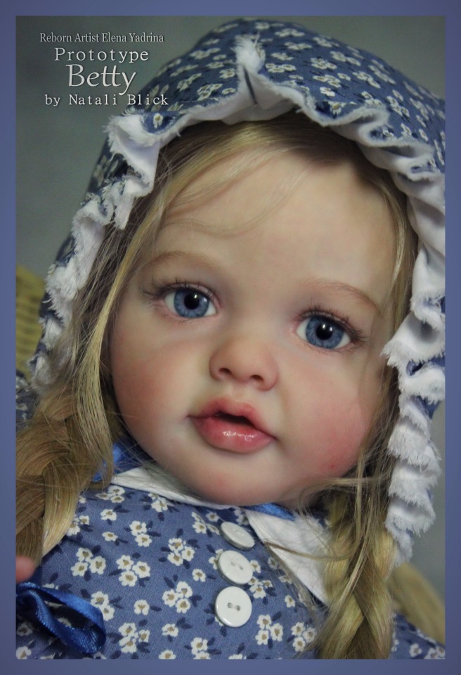 Прототип Betty от Natali Blick. Моя версия. Куклы реборн Елены Ядриной