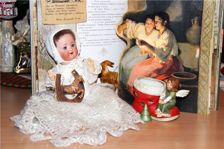 Приближается Рождество — Антикварные куклы Heubach Koppelsdorf (Хойбах): молд 300