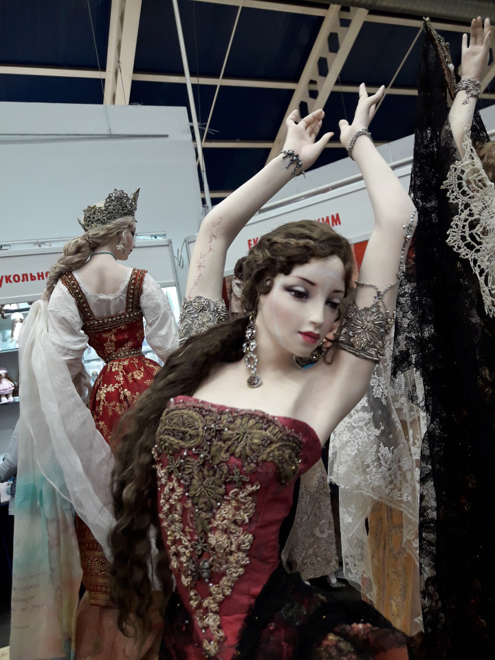 Moscow Fair Московская международная выставка кукол на Тишинке 13 - 15 апреля 2018. Мой фотообзор
