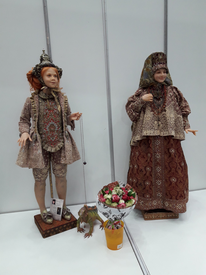 Moscow Fair Московская международная выставка кукол на Тишинке 13 - 15 апреля 2018. Мой фотообзор