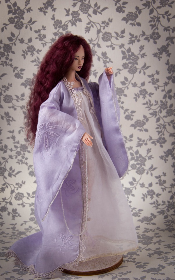 Лянфэн. Фарфоровая шарнирная кукла от Skvorkadolls