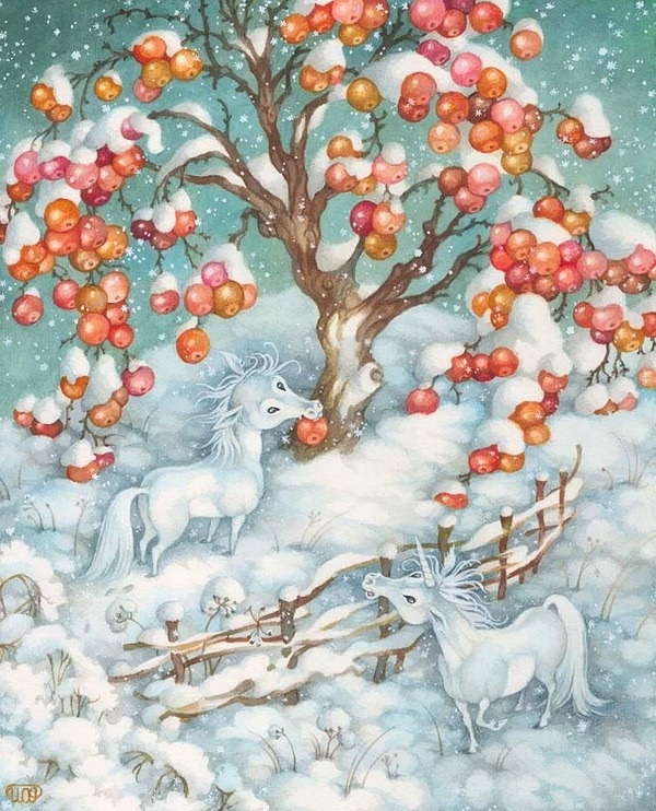 Крошечные истории художника - иллюстратора Ольги Ионайтис