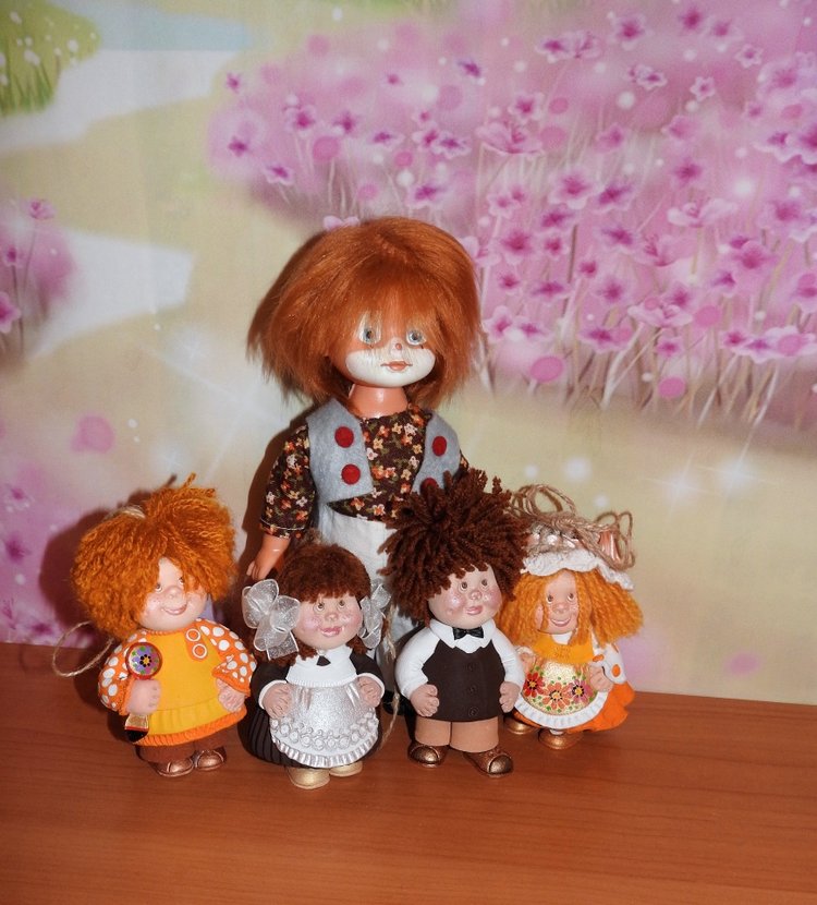 Куклы-колокольчики — Домашние коллекции кукол: фото собраний