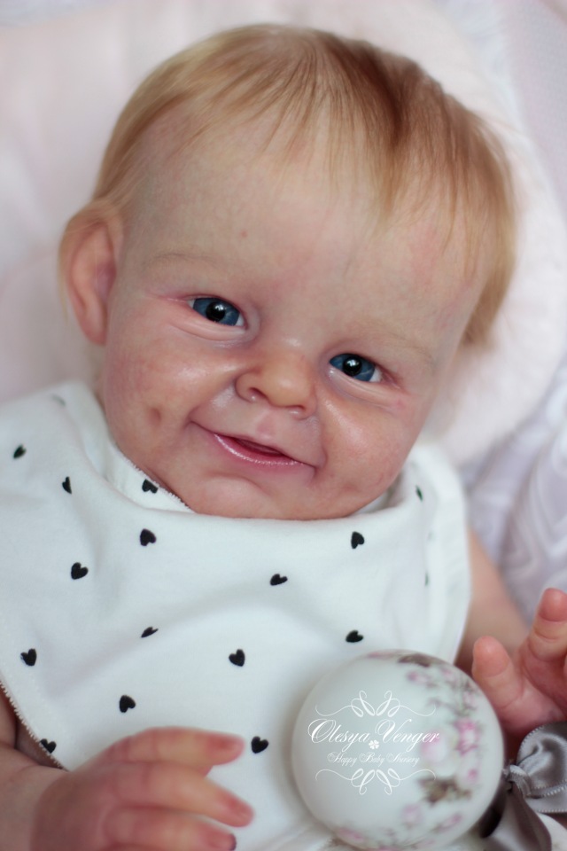 Прототип Shaya от скульптора Bonnie Sieben. Кукла реборн Олеси Венгер (фото 9)