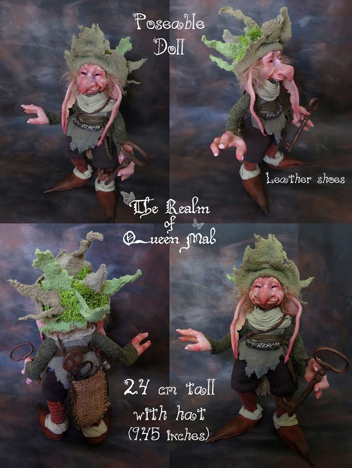 The Realm of Queen Mab - Fantasy & Ooak Art - Авторские фантазийные скульптуры by Silver Berry
