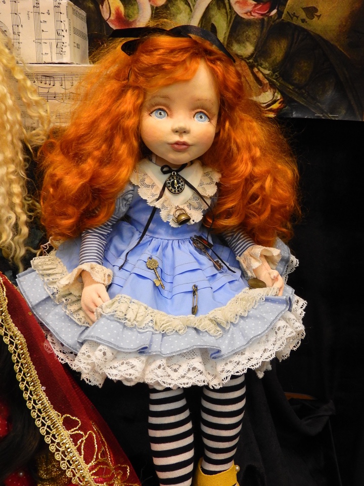 XV Международный осенний салон авторских кукол на Тишинке с 4 по 6 октября 2019 года в Москве - часть 4