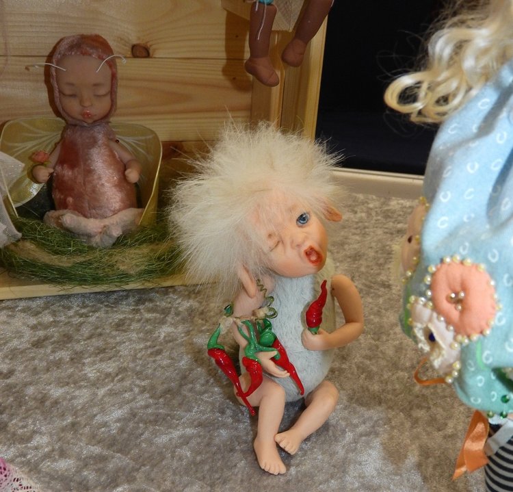 XV Международный осенний салон авторских кукол на Тишинке с 4 по 6 октября 2019 года в Москве - часть 4