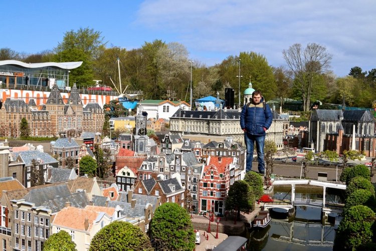 Парк миниатюр Madurodam Голландия