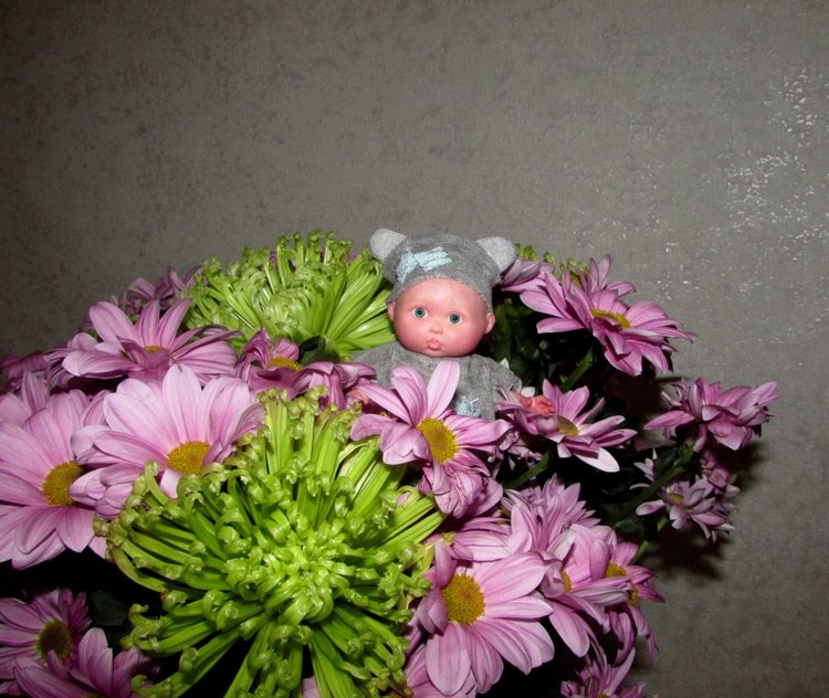 " В листочках зимних Хризантем" (фото 6)