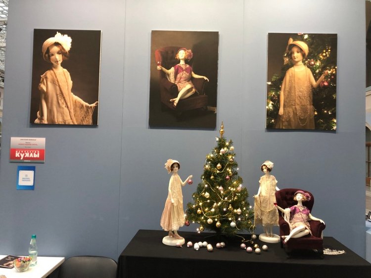 "Искусство куклы" 2019 - приглашаю прогуляться по выставке... ч.2