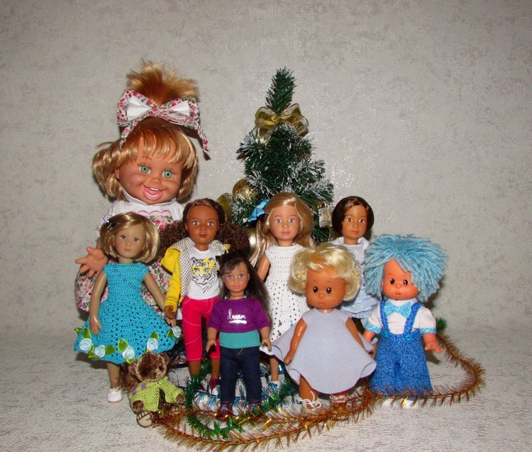 С Новым 2020 Годом! Мой седьмой Новый Год на Бейбиках и моя коллекция любимых кукол и игрушек