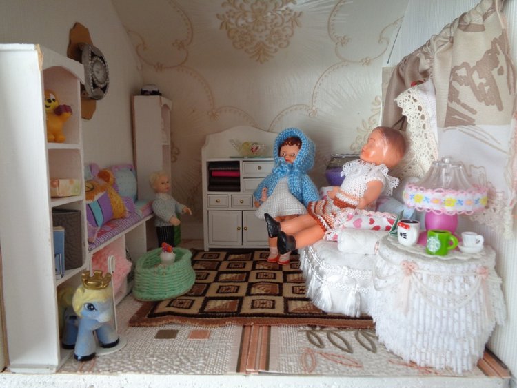 Мой кукольный дом — Кукольные домики своими руками: фото (фото 7)