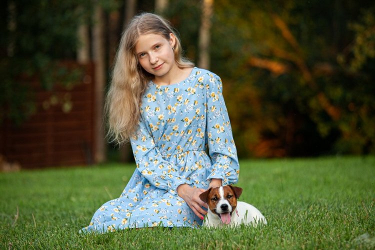 В гостях у STEPHA dolls! Biggers, Миниамигес, Вестида де Азул