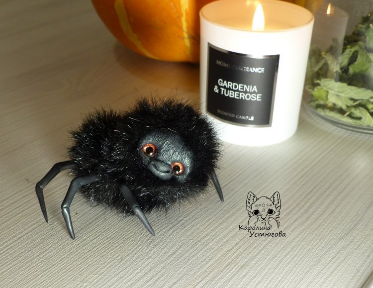 Halloween и маленькие паучки