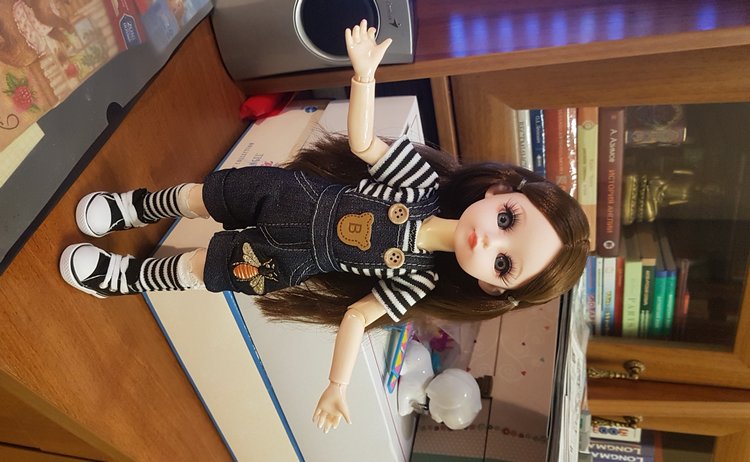 Майя и ёлочка №2 — Куклы с Алиэкспресс (Aliexpress): Китайские шарнирные (фото 3)