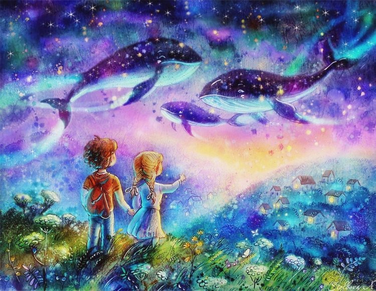 Волшебные иллюстрации — Интересное обо всем: поздравления