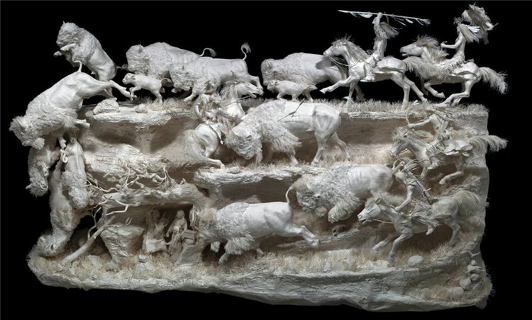 Бумажные скульптуры, papercraft