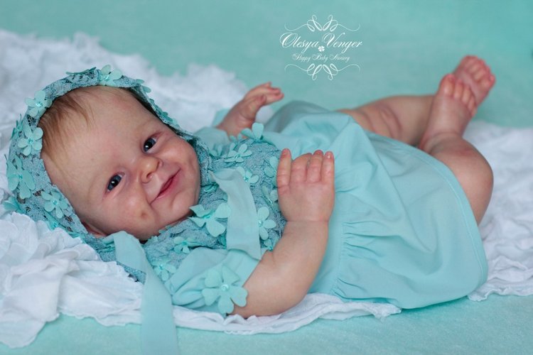 Прототип Shaya от скульптора Bonnie Sieben. Кукла реборн Олеси Венгер