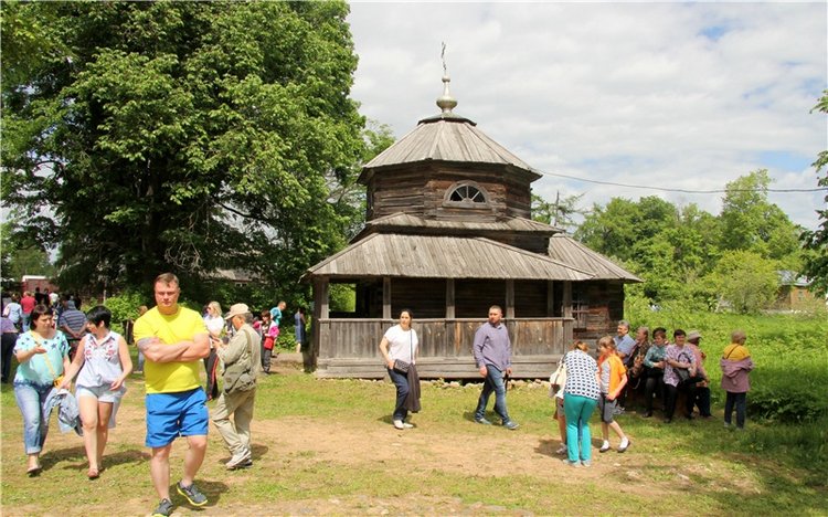 "Троицкие гуляния" в Василёво, 2017 год, продолжение. Архитектурно-этнографический музей под открытым небом "Василёво"